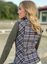 Arista Equestrian Wool Plaid Vest in Lavendar
