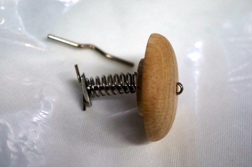 30mm Porcelain Doll Making Supply VTG Bell SHOULDER PLATE NECK CONNECTOR /& PIN