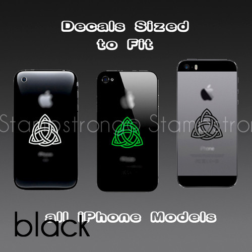 CELTIC KNOT TRINITY iPhone Size Vinyl Decal Sticker Die Cut IRISH DANCE