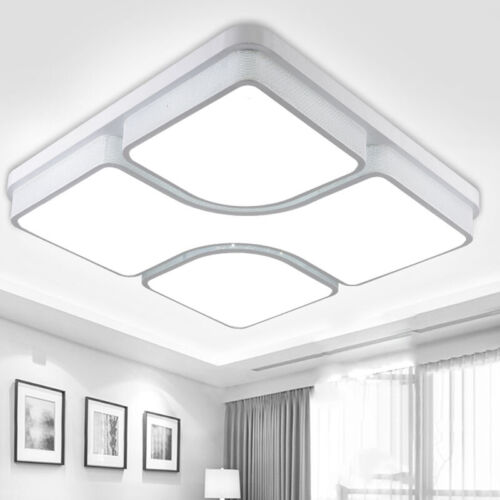 64W Design Deckenlampe Led Deckenleuchte Gelocht Lampe Wohnzimmer Kaltweiß