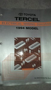 1994 toyota truck electrical wiring diagram manual #5