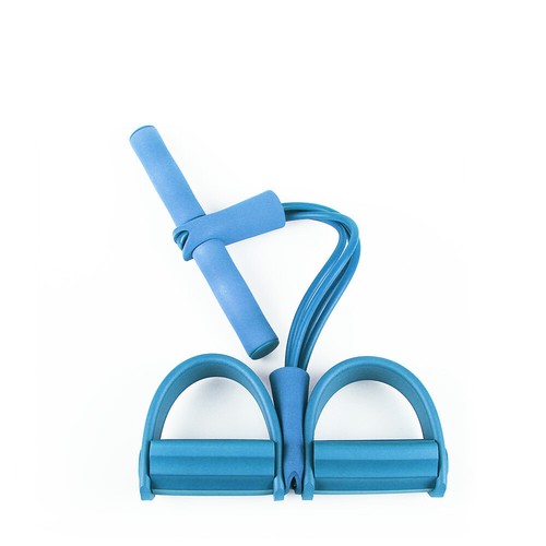 Exercise Yoga Indoor Pedal Ankle Puller Four-strand Resistance Bands Pull Rope