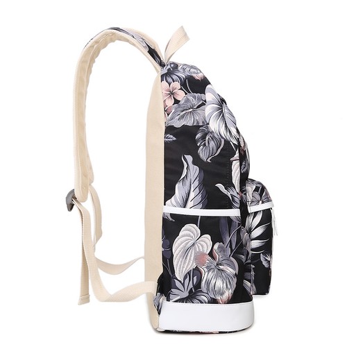 3pcs//Set Women Backpacks Flower Printing Girl School Bags Bookbag Travel Bagpack