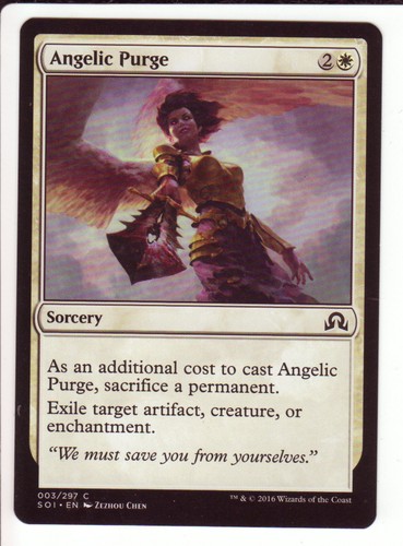 4x Angelic Purge Engelhafte Säuberung Shadows over Innistrad