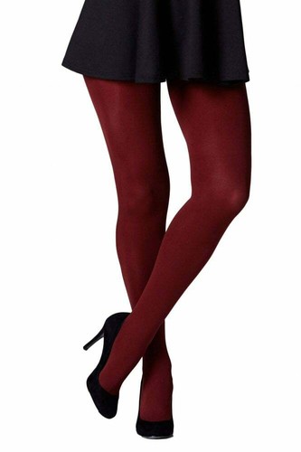 Details about / Womens Ladies 80 Denier Thick Opaque Colourful Matte Tights One Size UK 8-14
