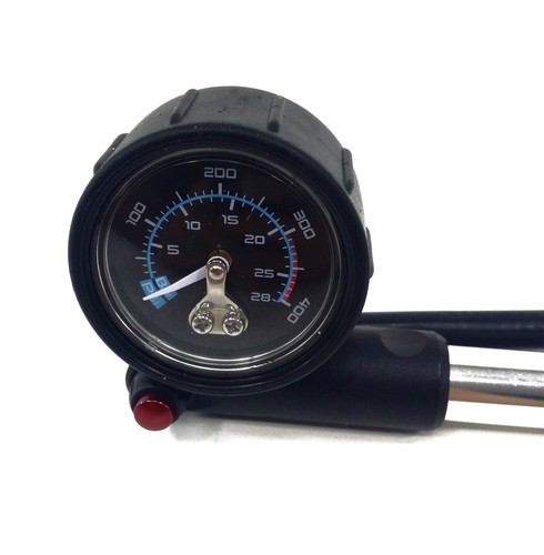 400 PSI EVO Airpress Pro Mountain Bike Shock//Suspension Pump Silver SP-003AG