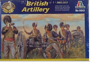 Italeri 1/72 British Artillery and Figures Soldiers NIB