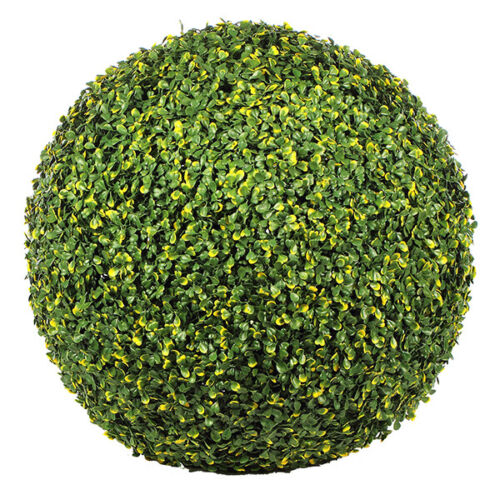 Boule de buis artificiel 45 cm Vert foncé