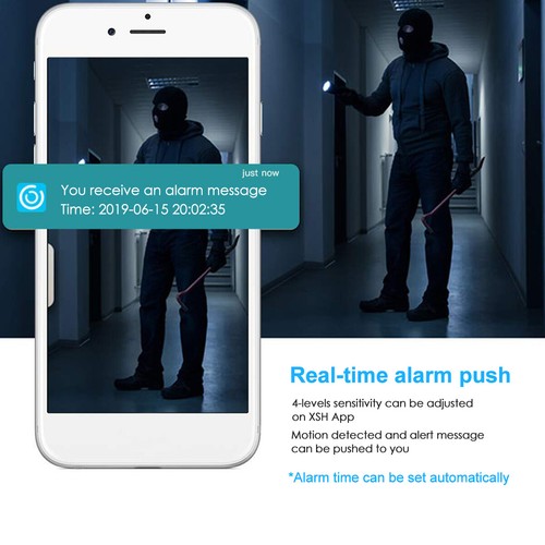 Home Security Wireless Smart WiFi DoorBell IR Video Visual Ring Camera Intercom