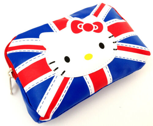 HELLO KITTY FLAG DESIGN CAMERA CELL PHONE BAG COIN BAG GREAT GIFT **US SELLER**