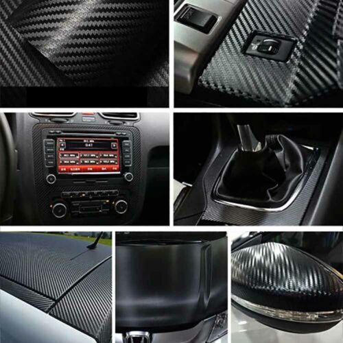 Interior Center Console Carbon Fiber Molding Sticker Decals For Volvo XC60