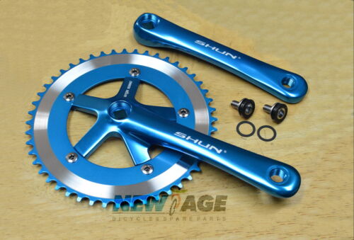 TRACK BIKE BICYCLE SINGLE SPEED NEW SHUN CRANK SET 170mm 48T For FIXIE 