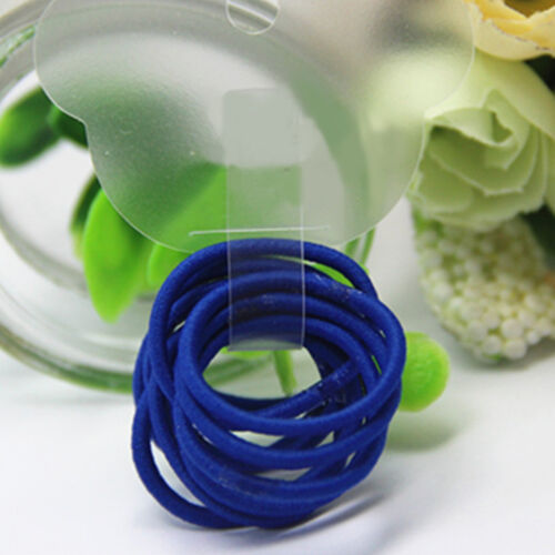 10Pcs Cute Kids Girl Elastic Hair Tie Rubber Band Rope Ring Ponytail Holder New