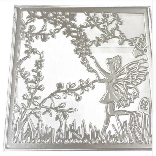 metal cutting dies cut die mold Fairy elf jungle Scrapbook paper mould stencils 