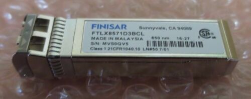 SR FTLX8571D3BCL Transceiver Module S26361-F3986-E3 Fujitsu Finisar 10GE SFP 