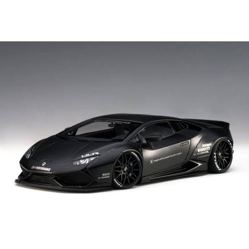 Lamborghini Liberty Walk Huracan 2017 Matt Black AUTOART 1:18 AA79121
