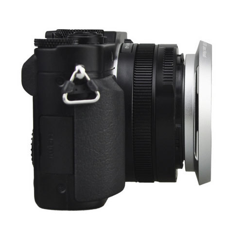 LH-43LX100 Metal Lens Hood Shade Panasonic LUMIX DMC-LX100 LEICA D-LUX 109 Silve