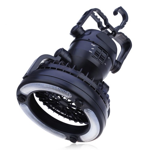18 LED Camping Deckenventilator Licht Hänge Zeltlampe Outdoor Laterne Tragbar