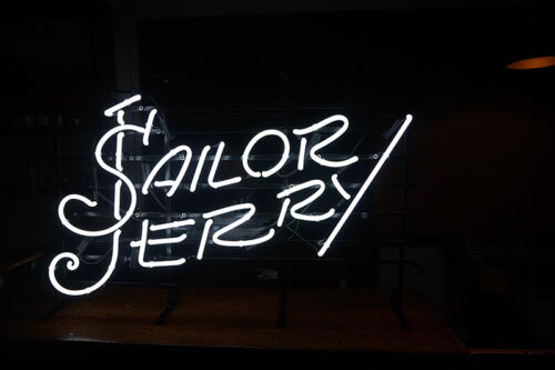 New Sailor Jerry Spiced Rum Light Lamp Bar Neon Sign 17/" Poster Artwork Gift