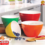 Pandex 4-piece Melamine Mixing Bowls with Lids Dishwasher Safe