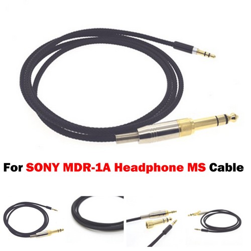 For SONY MDR-1A Headphone 1PC 3.5mm Jack Audio Cable Code Upgrade Accessories