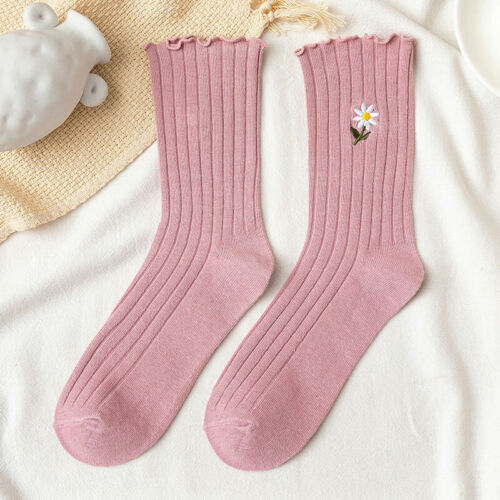 1 Pair Cute Kawaii Japanese Socks Harajuku Funny Mid Socks Women Cotton Socks @ 