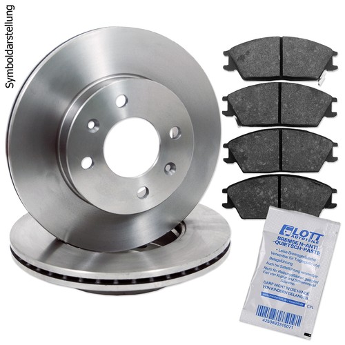 Bremsbeläge vorne für FORD Mondeo 1 2 Turnier Scorpio 2 Bremsscheiben Ø260mm