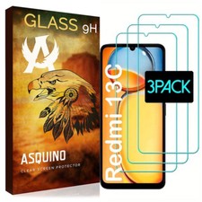 3x Echt Glas Für Xiaomi Redmi 13C Panzerfolie Schutzglas Displayglas Hartglas 9H