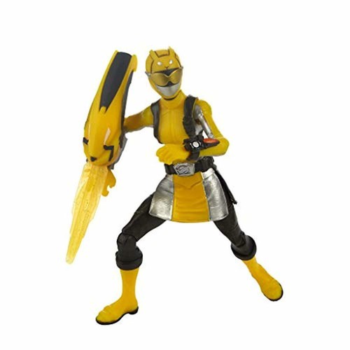Power Rangers Beast Morphers Figurine du Ranger Jaune Jouet Power 15 cm