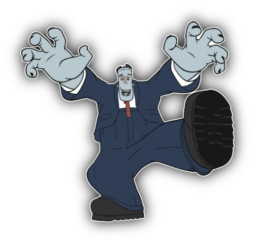 ''SIZES'' Hotel Transylvania Cartoon Frankenstein Sticker Bumper Decal 