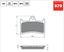 YAMAHA YZF 600 THUNDERCAT SINTERED HH FRONT BRAKE PADS For 96-04 YZF600R