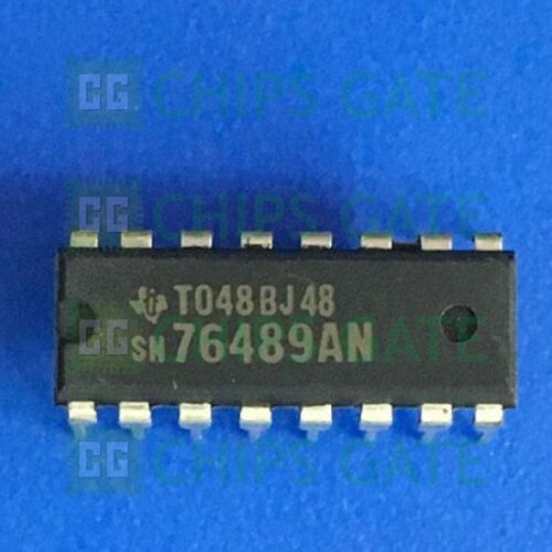 3PCS NOS TI SN76489N SN76489 Digital Complex Sound Generator IC DIP16