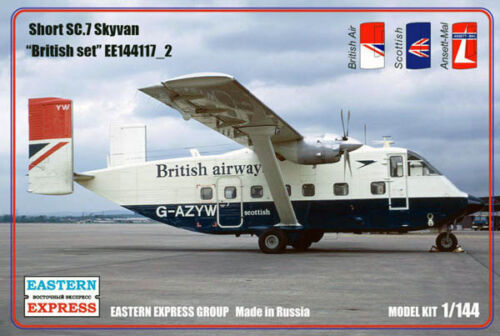 Eastern Express 1//144 Short SC-7 Skyvan British Set Model Kit