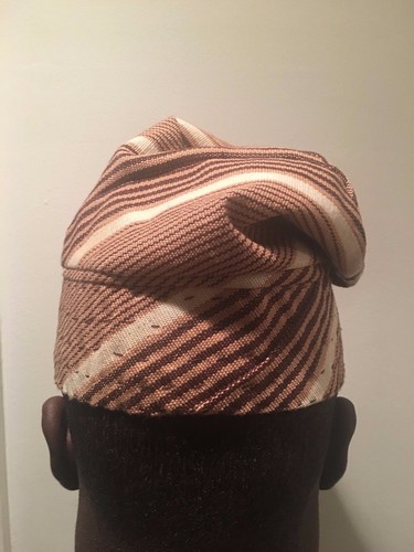 ALUKO African Hand Made Nigerian Style Aso-Oke Hat