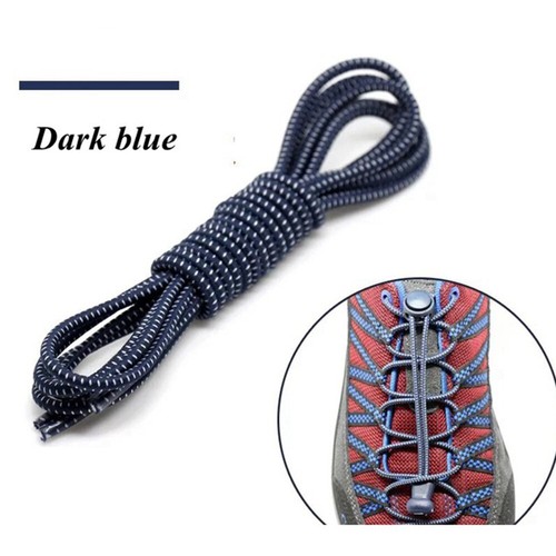 Jogging Reflective Ordinary No Tie Shoelaces Fast Lacing Sneakers Elastic Lock