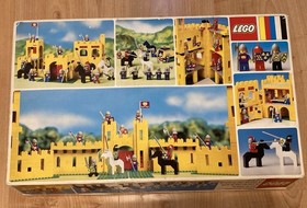 Vintage Lego Castle 375 First Edition with Dark Stickers _Instructions_
