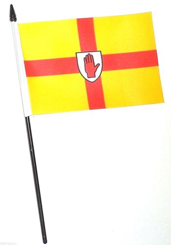 Ireland Ulster Small Hand Waving Flag 