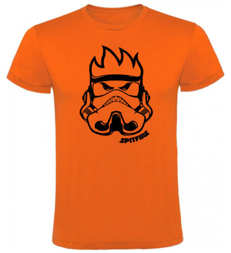 Camiseta Spitfire Stormtrooper skateboard Hombre varias tallas y colores a127 