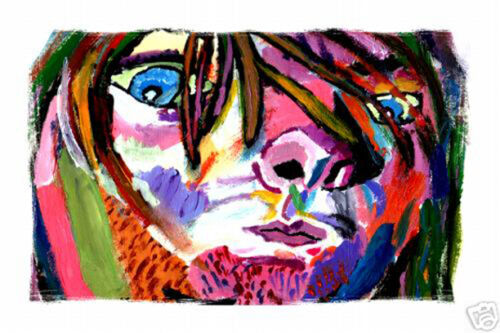 Kurt Cobain Canvas Art Prints