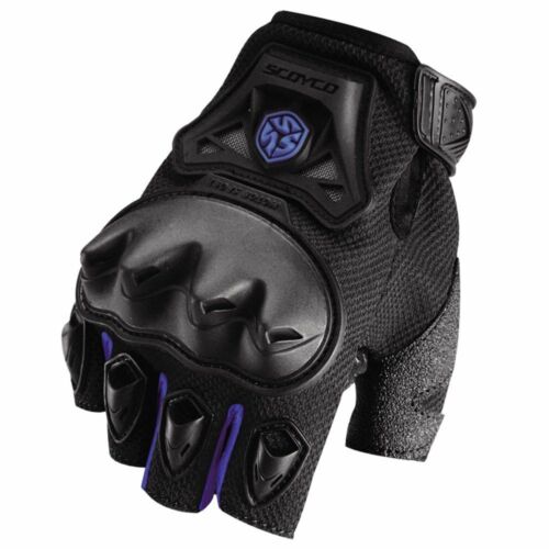 Half Finger Motorbike Gloves Anti-slip Shock Resistance Summer Hand Covers Moto