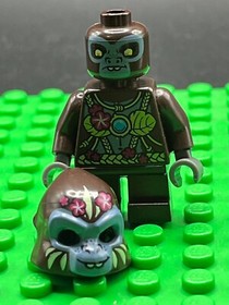 Lego Legend of Chima "GORZAN GORZILLA with DUAL HEAD" 70109 Minifigure Lot 205