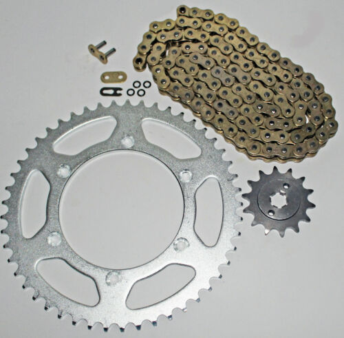 2005-2014 Yamaha TT-R230 230 Gold O Ring Chain And Sprocket 12/52 112L 