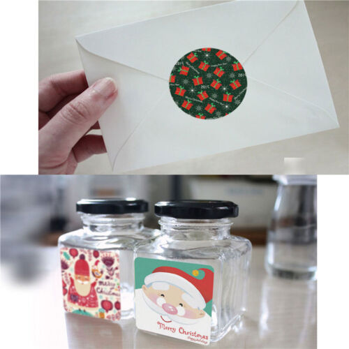 38Pcs Lovely Christmas Stickers DIY Scrapbook And Crafts Decorative Sticker UK