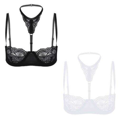 Details about   Women See-Through Lace Bra Top Bralette Lingerie Underwear Underwired Brassiere 