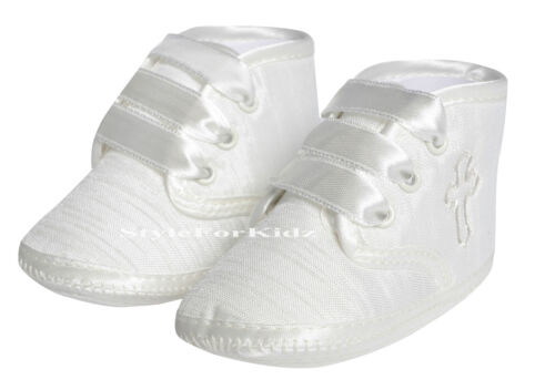 Bébé chaussures baptême garçon blanc ivoire crème baptême Occasion Spéciale Bottes