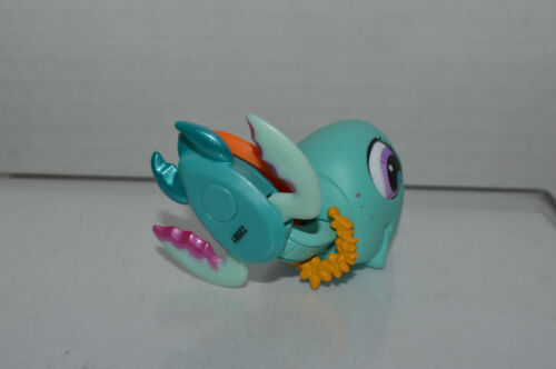 Details about  / Littlest Pet Shop~#2398~Sea Turtle~Blue~Purple Eyes~Flippers Move~Tricks Talents