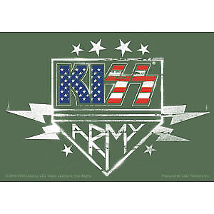 Kiss Sticker RWB Army Logo New Toys Licensed s-8067 