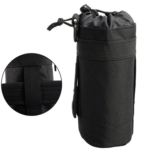 Durable Nylon Outdoor Tactical Molle Water Bottle Bag Kettle Pouch Belt Holder