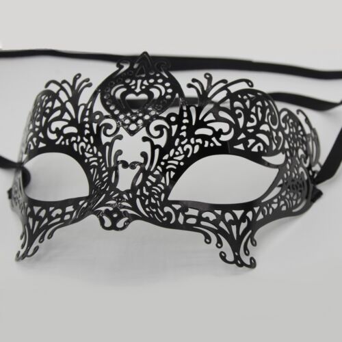 Venezianische Augenmaske Metall Ballmaske Party Maske Karneval Maskerade Spitzen
