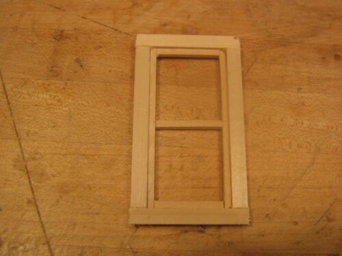 Window /& Door Frame Stock supplies Dollhouse trim 3pc  L-shape basswood